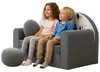 TUPPI Kindersofa Kinder Couch mit Schlaffunktion Produktbild-Vorschau 6
