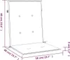 vidaXL Coussin pour chaise de jardin à dossier bas 2 pcs. Voir les images du produit 6