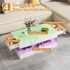 UnboxG Couchtisch 100x50 cm in Marmoroptik mit LED, 2 Produktbild-Vorschau 4