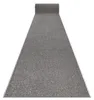 Tapis de couloir KARMEL plaine, une couleur gris 120 cm Voir les images du produit 1