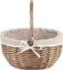 Kosz piknikowy wiklinowy 40x31x40 cm Podgląd zdjęcia produktu 3