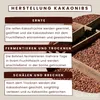 Kakaonibs  1000 g ungeröstet - Kakaobohnen geschält und Produktbild-Vorschau 5