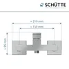 SCHÜTTE Duscharmatur TOKYO II, Wasserhahn Bad, Produktbild-Vorschau 5