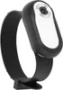 A close-up product shot of a black and silver wearable camera on a white background. Náhled obrázku produktu