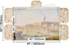 A puzzle board with drawers and a cover, displaying a painting of Venice. Produktbild-Vorschau
