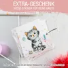 XXL Einladungskarten Kindergeburtstag Katze 10er Set Produktbild-Vorschau 7