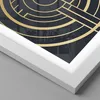 Gerahmtes Poster - Weißer Rahmen - Abstraktion Stück Modern Produktbild-Vorschau 2
