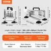 Diagrams and specifications for a commercial tomato slicer. Produktbild-Vorschau