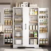 Mobiletto alto per cucina Merax, con ripiano per spezie, Anteprima dell’immagine prodotto 5
