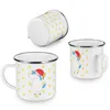 Mr. & Mrs. Panda Emaille Tasse Einhorn Weihnachtsmann - Produktbild-Vorschau 4