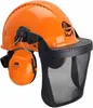 Forstschutzset KWF e Hose Latzhose Helm Handschuhe, Produktbild-Vorschau 3
