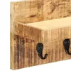 vidaXL Szafa ścienna 60 x 15 x 20 cm Szorstkie lite drewno Podgląd zdjęcia produktu 3