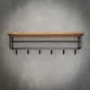 Hoyz – Edge-Garderobe mit 6 Haken – Grau – Wandgarderobe Produktbild-Vorschau 6