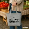 Huuraa Filzshopper Ameland Niederlande 22 Liter Grey Produktbild-Vorschau 2