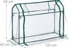 Relaxdays Foliengewächshaus, PVC-Folie, aufrollbare Tür, Produktbild-Vorschau 6