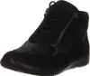 A single black high-top sneaker is shown from a side-diagonal angle against a white background. Produktbild-Vorschau