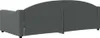 A dark gray sofa bed viewed from the back. Náhled obrázku produktu