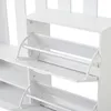 Set guardaroba Sweiko 135x25x180 cm con specchio, armadio Anteprima dell’immagine prodotto 19