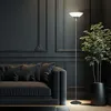 Deckenfluter, titanfarbig, Schnurschalter, Höhe 180 cm Produktbild-Vorschau 7