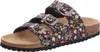 Alyssa Damen-Pantolette mit Tieffußbett Schwarz-Mehrfarbig, Produktbild-Vorschau 8