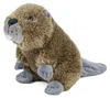 Kuscheltier Biber sitzend 22 cm braun Plüschbiber Produktbild-Vorschau 1