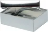 Boîte cadeau laminée 140 x 100 x 47 mm Argent A6 Voir les images du produit 3