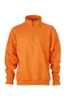 James & Nicholson Sweatshirt Workwear Half Zip navy-blau Produktbild-Vorschau 9