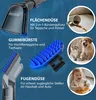 Collage of product attachments and lifestyle images showing the product in use. Produktbild-Vorschau