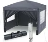 VOUNOT® Pavillon 3x3m mit 4 Seitenteilen & 4 Sandsäcke, Pop Produktbild-Vorschau 1