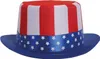 Amerika Top Hat Patriots Accessory Carnival Red Blue Stars Náhled obrázku produktu 2