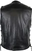 MDM960 Leder Weste, Kutte, Bikerweste, Rockerweste, Produktbild-Vorschau 3