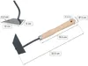 KOTARBAU® Malá záhradná motyka s drevenou násadou 20 cm Náhľad obrázku produktu 2