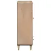 vidaXL Highboard 60x33x100 cm Massivholz Mango Produktbild-Vorschau 3