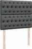 Boxspringbett mit Matratze Dunkelgrau 120x190 cm Stoff Produktbild-Vorschau 7