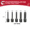 Bolzenausdreher Set 1/2" 5-tlg 8-16 mm - Screw & Bolt Produktbild-Vorschau 3