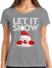 Let It Snow Weihinachtsmann - Weihnachten Produktbild-Vorschau 1