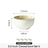 Schale set 4er Ø13,5cm Suppenschalen Müslischale Produktbild-Vorschau 2