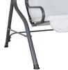CASARIA® Dondolo da Giardino 2 Posti Altalena Balcone con Anteprima dell’immagine prodotto 6