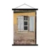 MuchoWow® Textilposter Altes Fenster mit alten Fensterläden Produktbild-Vorschau 1