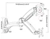 HFTEK HF18DW - Monitorarm - Wandhalterung Produktbild-Vorschau 2