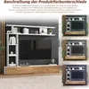 okwish Wohnwände TV Wohnzimmermöbel-Set aus einem Produktbild-Vorschau 4