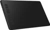 A black graphics tablet is shown from a slightly elevated angle against a white background. Produktbild-Vorschau