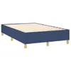 The Living Store Boxspringbett mit Matratze Blau 120x200 cm Produktbild-Vorschau 3