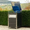 Zelsius Mülltonnenbox für eine Mülltonne | Anthrazit | Produktbild-Vorschau 2