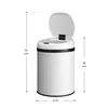 Juskys Automatik Mülleimer mit Sensor 30L für Küche - Produktbild-Vorschau 3