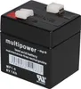 Multipower MP1-6 AGM Bleiakku 6V 1Ah – F4,8 mm Produktbild-Vorschau 7
