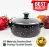 Herzberg HG-04128: 10-częściowy emaliowany garnek do Podgląd zdjęcia produktu 8