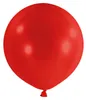1 Stk. Luftballon Ø100cm "Uni Pastell" | Rot Produktbild-Vorschau 3