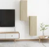 Mobili TV 2 pezzi rovere Sonoma 30,5x30x90 cm materiale a Anteprima dell’immagine prodotto 4
