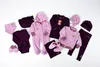 Baby Body lange Ärmel Outlast® - Pflaumenfarbe, 86 Produktbild-Vorschau 9